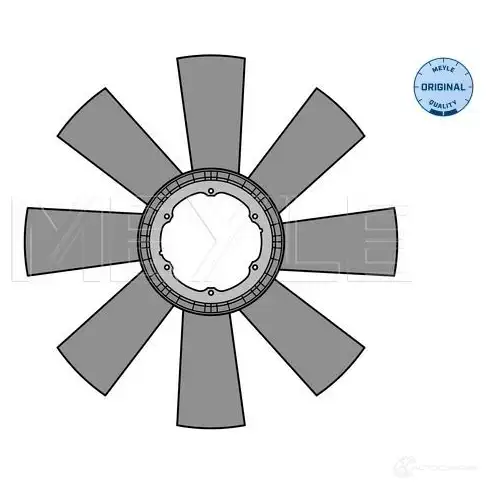 Крыльчатка вентилятора двигателя MEYLE MMX13 61 SM28R 14-34 232 0012 1415567 изображение 0