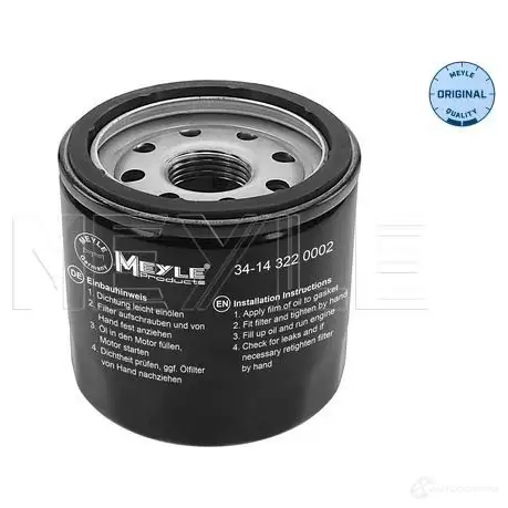 Масляный фильтр MEYLE 34-14 322 0002 1421909 ZY8WJ MO F0148
