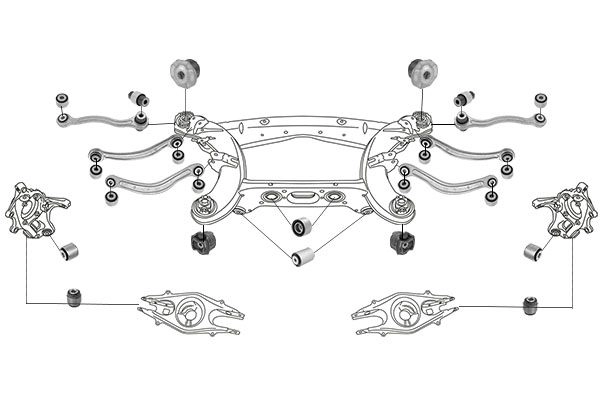 Подвеска колеса MEYLE 1440192624 WG0758010 8KG UK5