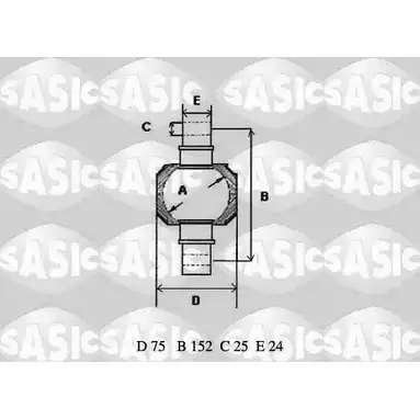 ремонтный комплект, рычаг подвески SASIC DY9DHNY 2143100 T773023 R7 QVF изображение 0