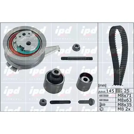 Комплект ремня ГРМ IPD 2146317 SMR4 Q 20-1840 Y5LMLX изображение 0