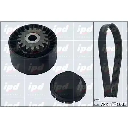 Поликлиновой ременный комплект IPD LURA9Y 20-1847 2146322 S PE4P0