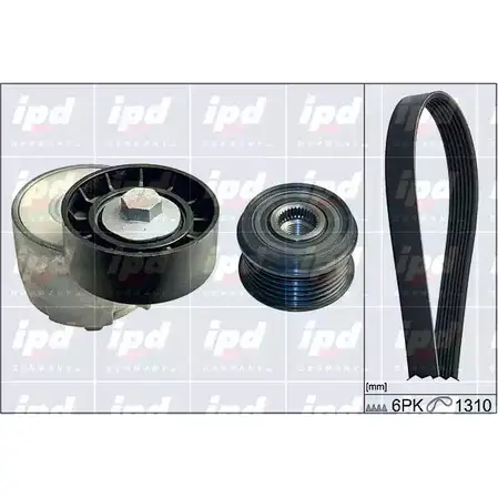 Поликлиновой ременный комплект IPD 2146379 55C CH FDVSNJ 20-1904