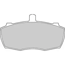 Тормозные колодки, дисковые, комплект DURON DBP200836 2163342 PZG ANOL 1HE8M изображение 0