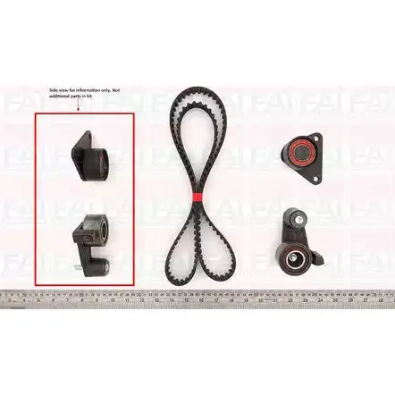 Комплект ремня ГРМ FAI AUTOPARTS 904BRZU 2178405 TBK83 Z 3GSAOH