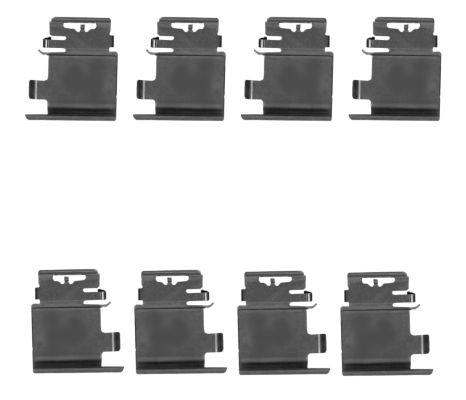 Ремкомплект колодок MINTEX 1440288317 4G2 HBSX MBA1890R