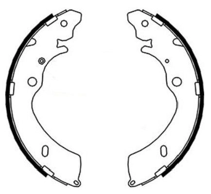 Тормозные колодки MINTEX MFR769 3H2 5D 1440288486