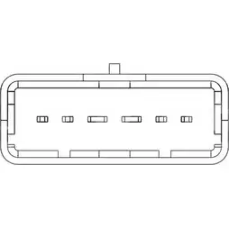 Расходомер воздуха, дмрв STANDARD LMF087 9I3RHN 2234747 7O 1U4WG