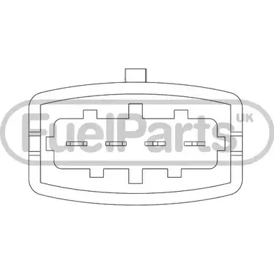 Расходомер воздуха, дмрв STANDARD 2236167 MAFS010-M 9TOHDXW JU YXWT