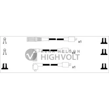 Высоковольтные провода зажигания STANDARD SSAPFFN 2236732 WFX4 8B OEF013 изображение 0