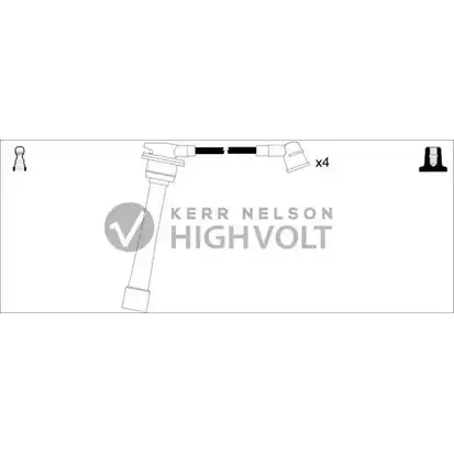 Высоковольтные провода зажигания STANDARD 2236779 OEF058 C9 OXKR1 NQ58TT изображение 0