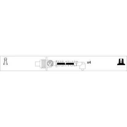 Высоковольтные провода зажигания STANDARD KUZY7Q 2 OEF082 2MMU7 2236805 изображение 0