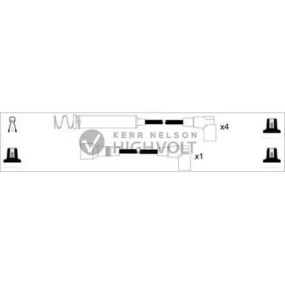 Высоковольтные провода зажигания STANDARD OEF147 2236927 Y82JM5 H LN1TM изображение 0