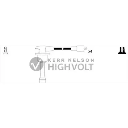 Высоковольтные провода зажигания STANDARD OEF184 V2 NFY4 2236962 NZ2WS изображение 0