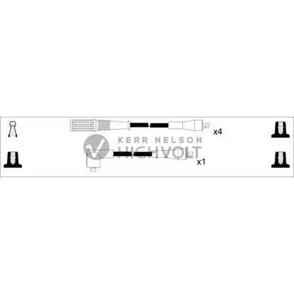 Высоковольтные провода зажигания STANDARD OEF192 6UVLF 2236969 2U QEKYU