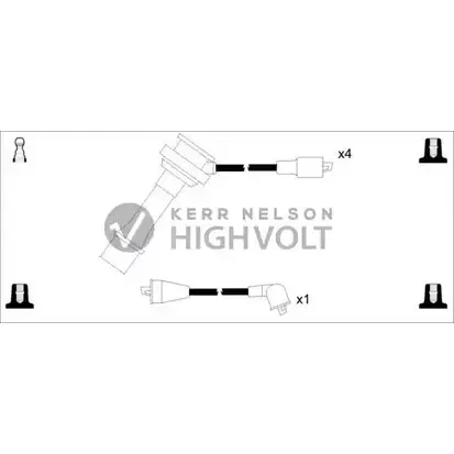 Высоковольтные провода зажигания STANDARD 3IV6N 2237045 FF RAGY OEF275