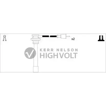 Высоковольтные провода зажигания STANDARD 50EH45 OEF336 2237102 QKV9 F изображение 0