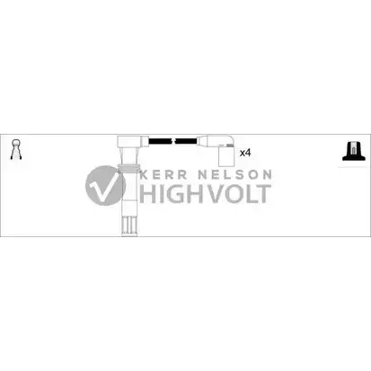 Высоковольтные провода зажигания STANDARD 50PNQ OEF614 2237338 8UIAN8 H изображение 0