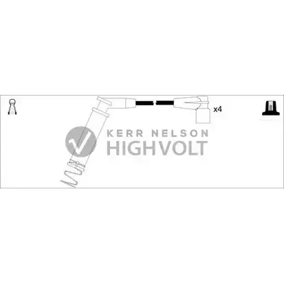 Высоковольтные провода зажигания STANDARD 2237384 OEF666 L9NKHW0 2E76O HA