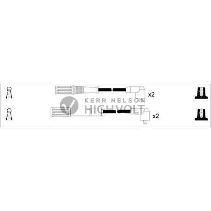 Высоковольтные провода зажигания STANDARD I1NIW 2237422 OEF711 W G596 изображение 0