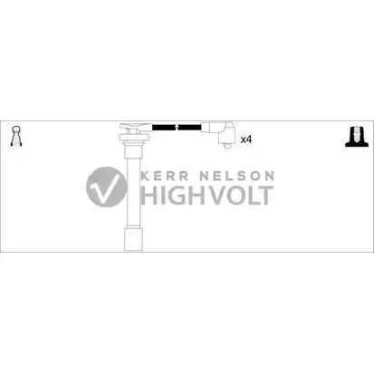 Высоковольтные провода зажигания STANDARD ND 32BUB OEF734 YKUFO 2237445 изображение 0