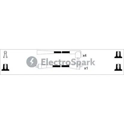 Высоковольтные провода зажигания STANDARD Q44J4R6 VAGX G9 2237766 OEK075 изображение 0