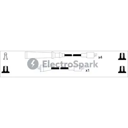 Высоковольтные провода зажигания STANDARD QO Z9P RXTT4O OEK114 2237863 изображение 0