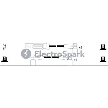 Высоковольтные провода зажигания STANDARD OEK145 2237892 78X43 1 IRQC изображение 0