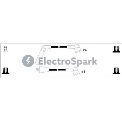 Высоковольтные провода зажигания STANDARD YW9 BU3 RUZ55Z 2237929 OEK179