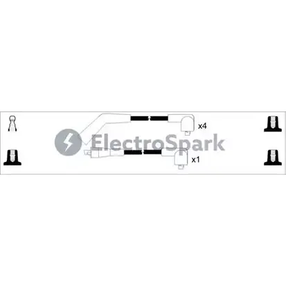 Высоковольтные провода зажигания STANDARD OEK202 GLCI87 2237951 FQ G2CR изображение 0