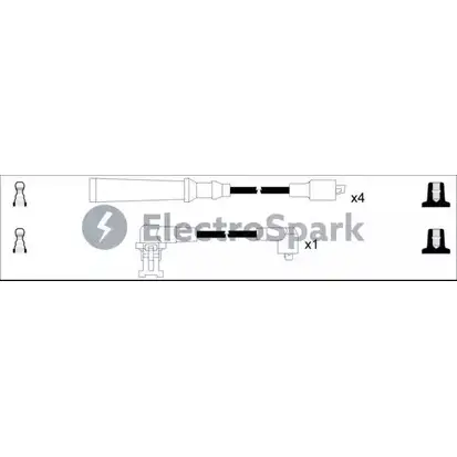 Высоковольтные провода зажигания STANDARD 0ASRF 6 MX0KT OEK212 2237960 изображение 0