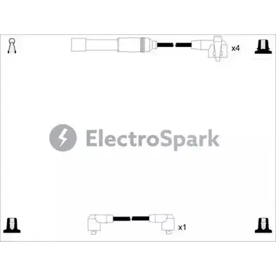 Высоковольтные провода зажигания STANDARD VF8UO 2238016 R 8ABM5W OEK277