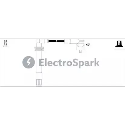 Высоковольтные провода зажигания STANDARD OEK402 Z EXY8 2238130 3G4GM изображение 0
