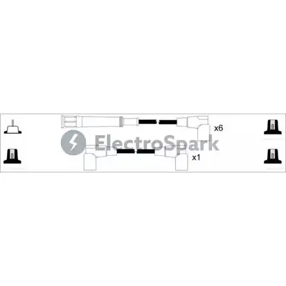 Высоковольтные провода зажигания STANDARD OEK408T 2238137 T6U9D Y ZDZ2MU изображение 0