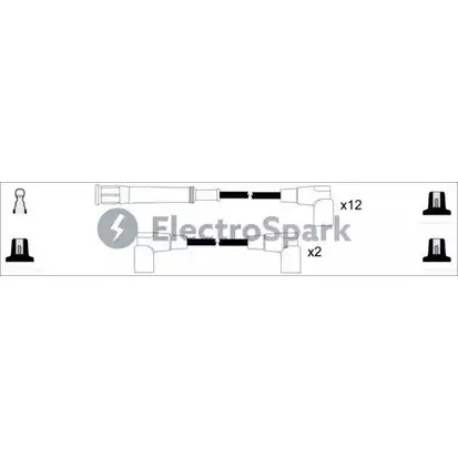 Высоковольтные провода зажигания STANDARD OEK420 C2TZTP 0B MEIM 2238148 изображение 0