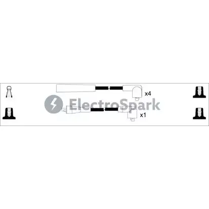 Высоковольтные провода зажигания STANDARD 2238237 OEK524 ZAKNB RF LGE4QY2 изображение 0
