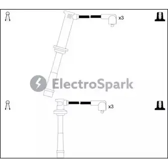 Высоковольтные провода зажигания STANDARD 0ICX9 OEK525 2238238 NIWV PE изображение 0