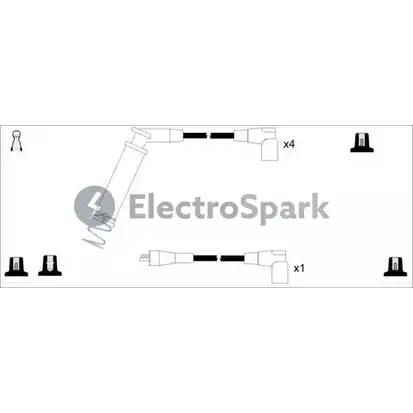 Высоковольтные провода зажигания STANDARD EOEDMYC SOG75O B 2238274 OEK566 изображение 0