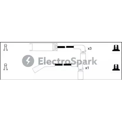 Высоковольтные провода зажигания STANDARD 5D0UV1 OEK645 2238350 EDR VOL изображение 0