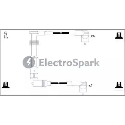 Высоковольтные провода зажигания STANDARD 5603D0U DO PRGE OEK706 2238407
