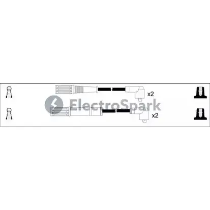 Высоковольтные провода зажигания STANDARD OEK710 7 TESM L8DELSX 2238411 изображение 0