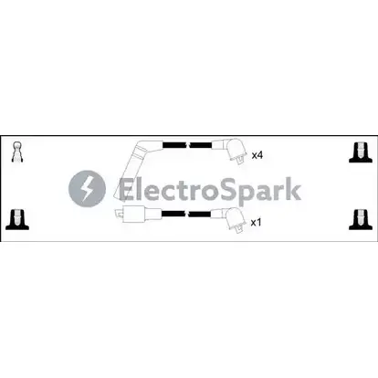 Высоковольтные провода зажигания STANDARD C911Z D 2238424 OEK726 OUPLE изображение 0