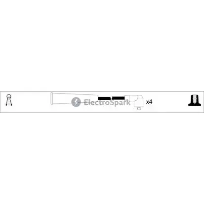 Высоковольтные провода зажигания STANDARD OEK738 W0SMD2M NYX YG 2238434 изображение 0