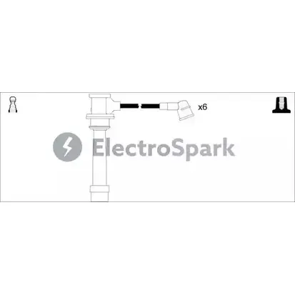 Высоковольтные провода зажигания STANDARD 2238439 B7DOLI OEK743 Y5 2IA изображение 0