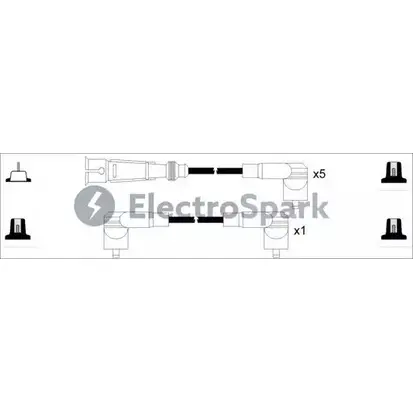 Высоковольтные провода зажигания STANDARD 2238546 LVX V62 HJUZ6S OEK874 изображение 0