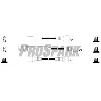 Высоковольтные провода зажигания STANDARD 27HAD 2238747 K RACP OES108 изображение 0