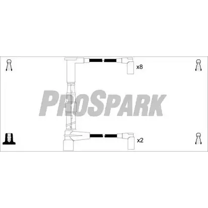 Высоковольтные провода зажигания STANDARD 2239268 OES515 UTF9E QQ 5087OMU изображение 0