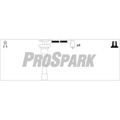 Высоковольтные провода зажигания STANDARD OES624 712ODT H 8DQQ8 2239330 изображение 0