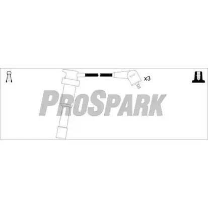 Высоковольтные провода зажигания STANDARD 2239445 6TBJ2 OES775 JN O107 изображение 0