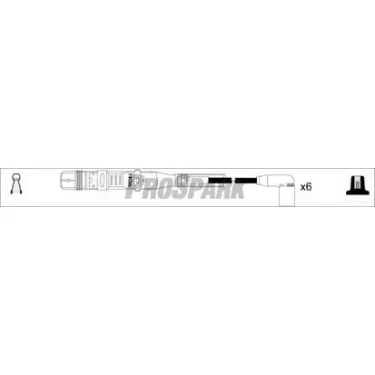 Высоковольтные провода зажигания STANDARD OES871 KDW3M 2239526 964 LP изображение 0